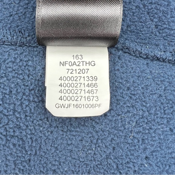 The North Face Recover Up Jacket Women Small Navy Blue Hooded Lightweight - Picture 10 of 13